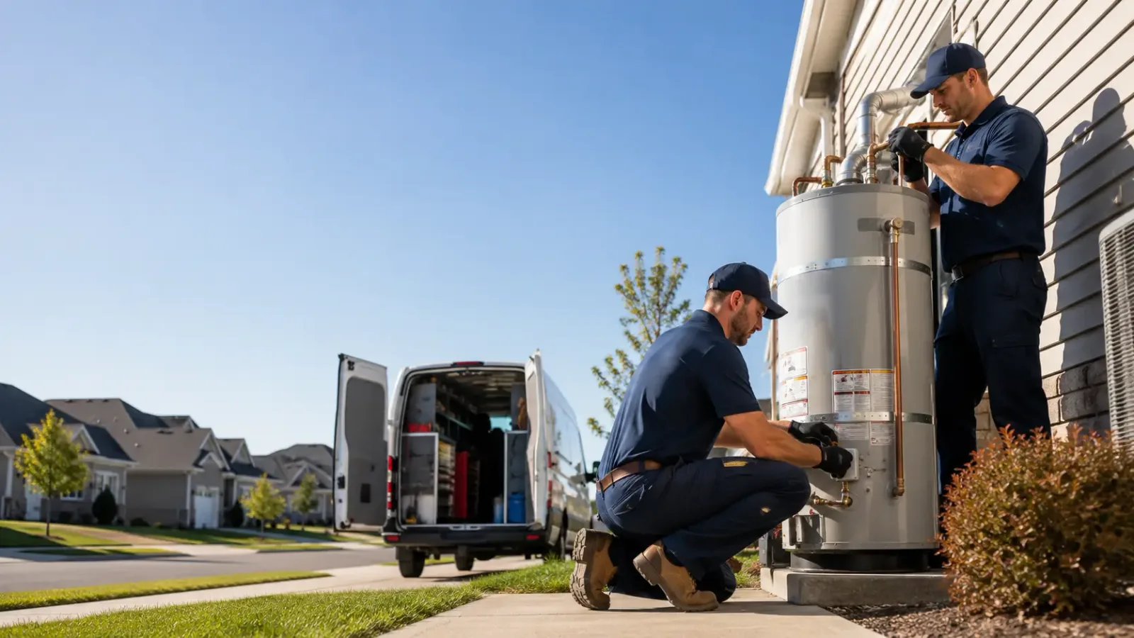 Water Heater Installation in Winnie, TX